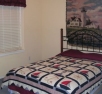 Queen bed in fully furnished rental townhouse